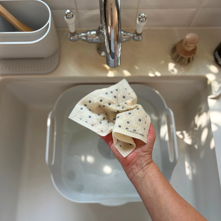 Printed Swedish Sponge Cloths - Pack of 3 - Meadow