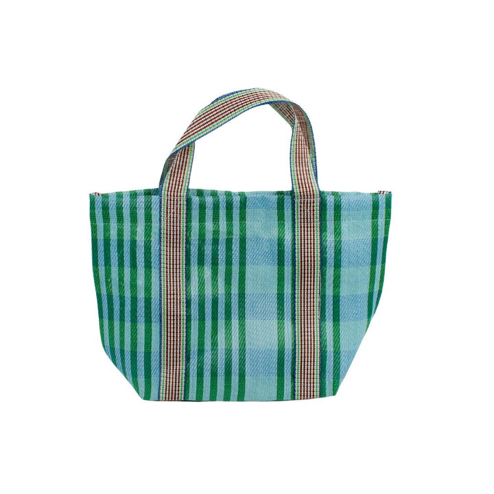 Recycled Woven Lunch Bag - Ocean