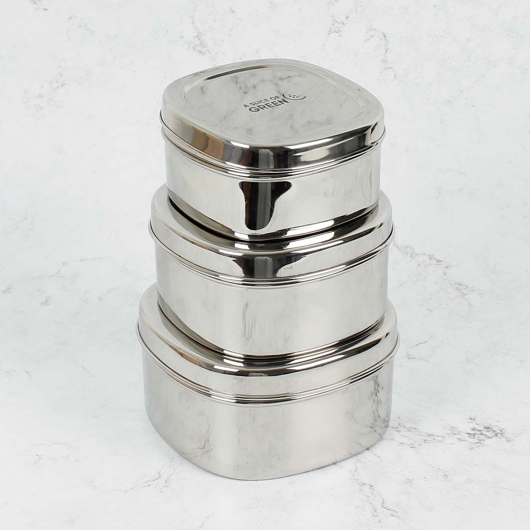 Bankura Set of Three Containers