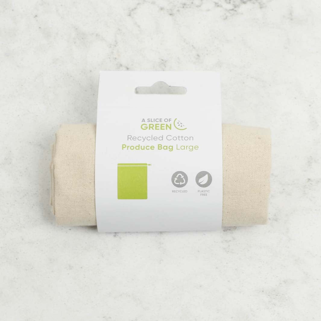 Recycled Cotton Large Produce Bag (34 x 38 cm)