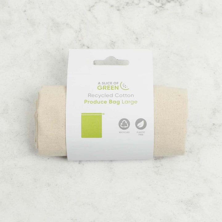 Recycled Cotton Large Produce Bag (34 x 38 cm)